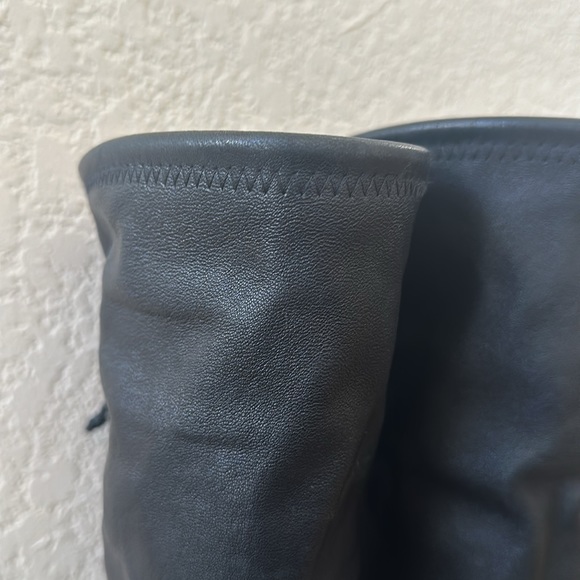 Stuart Weitzman Over-the-Knee Lowland Boots Black Size 5 EUC - Picture 7 of 12